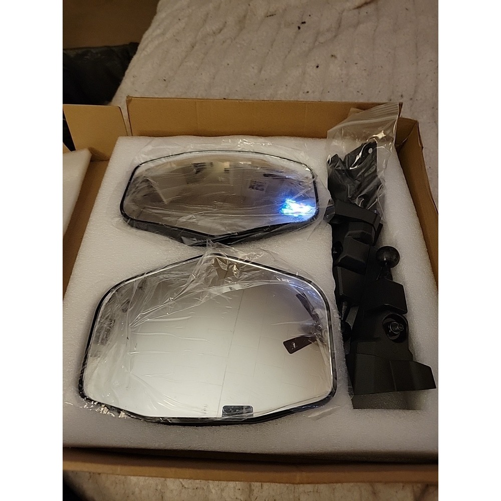 715008101 For 2017-25 Can Am Defender HD5 /8/10 2PCS Left and Right Side Mirrors